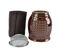 Healeved Copa de Moxibustión Cubierta de Quemador de Moxa Manual Herramienta para Quemar Moxa Caja de Masaje Uso Spa de Bienestar