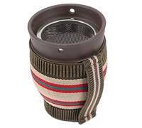 Healeved Copa de Moxibustión de Doble Capa, Taza de Cerámica para Masaje Corporal, Herramienta de Aislamiento Térmico para Uso Doméstico