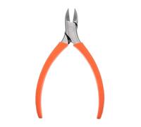 Healeved Cortaúñas Para Uñas Mango De Silicona Naranja, Herramienta Profesional Para Uñas Encarnadas, Tamaño Portátil, Para Manos y Pies, Uso Hogar y Salón, 1 Unidad