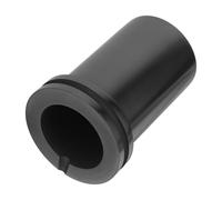 Healeved Crisol de Grafito Redondo para Fundición de Latón y Cobre Capacidad de 4 Kg, Alta Estabilidad Química y Resistencia a Altas Temperaturas para Laboratorio