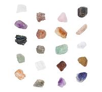 Healeved Cristales De Chakra Piedras Naturales Pulidas y Decorativas Adorno De Cristal y Ágata