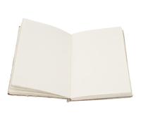 Healeved Cuaderno Vintage A5 de Papel Kraft sin Líneas Hojas Blancas para Escribir Libreta de Notas DIY Portátil para Hogar y Oficina Libro de Visitas y Agenda Personalizable