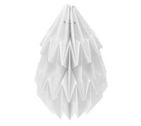 Healeved Cubierta de Lámpara de Papel Plegable en Color Claro para Lámpara E27, Fácil de Instalar, Crea Ambiente Cálido Adecuado para Salón y Dormitorio