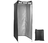 Healeved Cubierta para Rejilla de Bandeja de Panecillos de Tela Oxford 420d Negra, Protector Reutilizable de 59x72x163 Cm para Panadería, Accesorio Resistente para Estantes de Horneado