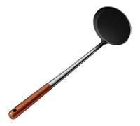 Healeved Cuchara para Freír Pequeña de Acero Inoxidable Antiadherente Mango para Cocina Casera, Utensilio Esencial para Panqueques y Snacks, Adecuado para Uso Doméstico y Restaurante