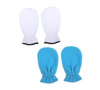 Healeved Cuidado de Las Manos 2 Pares de Guantes de Cera Reutilizables Y Lavables para Un Fácil Mantenimiento