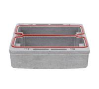 Healeved Culata de Aluminio para Compresor de Aire Mejor Refrigeración, Compacta y Conveniente, Compatible Accesorios Industriales y Limpieza