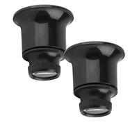 Healeved de Joyería 20X para Reparación de Joyas y Relojes Lupa Monocular Portátil de Mano 2 Piezas Diseño Ergonómico Herramienta Precisa para Joyeros y Relojeros