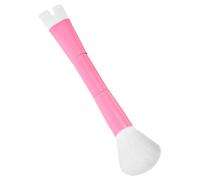 Healeved De Maquillaje Facial De Doble Para y Herramienta De Maquillaje Portátil Para Aplicar Blush y Para Mujeres y Principiantes Color Rosa
