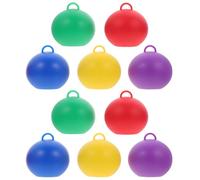 Healeved de Pesas para Globos de Forma Esférica de Plástico 10 Piezas Reutilizables para de Fiestas Infantiles y Cumpleaños