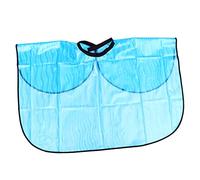 Healeved Delantal Transparente Capas De Delantal De Maquillaje Capas De Estilista Capa De Peluquero Babero De Peluquería Delantal Para El Cuidado Cabello Paño De Peluquería Capa De
