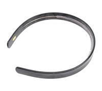 Healeved Diadema Cabello Antideslizante Patrón De Acetato, Tamaño Mediano, Color Carbón, Adecuado Para Lavado Facial y Uso Diario, Banda Decorativa Dientes Para Mujer y Niñas