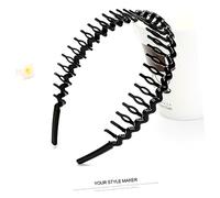 Healeved Diadema Con Sin Diadema Peineta De Moda Para El Cabello Para Uso Diario Material Acrílico Negro Juego De 8 Piezas