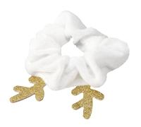 Healeved Diadema de Alce de Cuerdas de Cabello Liga Elástica Cabello para Lavarse para Otoño Invierno