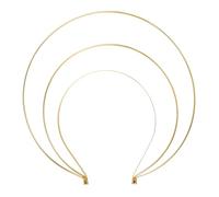 Healeved Diadema De Aro Luminoso Para Mujer Diseño Chic, Adecuado Para Bodas y Fiestas, Tocado De Hierro Resistente