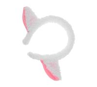 Healeved Diadema de Cordero de Peluche Orejas, Aro para Disfraz de Animales en Fiestas de Pascua y Halloween