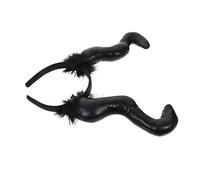 Healeved Diadema de Cuernos de Buey para Halloween Accesorio de Pelo de para Fiesta de Disfraces y Cosplay Decoración para y Desfiles