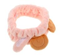 Healeved Diadema De Maquillaje Orejas De Oveja Para Lavarse La Cara Accesorio De Cuidado Facial Para Ducha y Deportes Suave y Elástico