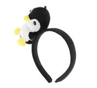 Healeved Diadema De Peluche Pingüino Divertido Para Cabello, 1 Unidad, Tamaño Ajustable, Suave y Cómoda, Para Niños y Adultos, Adecuado Para Fiesta, Cosplay y Uso Diario