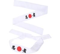 Healeved Diadema Japonesa para Mujer Estampado Ninja Transpirable y Ajustable 2 Piezas Banda Ancha para Chef de Sushi y Deportes como Karate y Yoga Reutilizable y Cómoda para