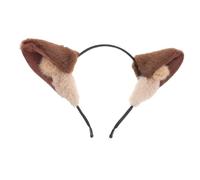 Healeved Diadema Orejas De Kawaii Diadema De Maquillaje Para Mujer Para Cosplay Disfraz De Halloween Tocado Orejas De Animal Decoración Cabello