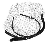 Healeved Diadema Velo De Gemas De Imitación Tocado Para Niñas y Mujeres Velo De Novia Para Boda y Fiestas Accesorios Cabello De Boda