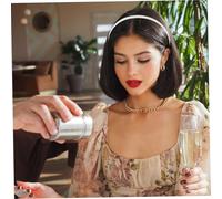 Healeved Diademas De Plástico Finas Blancas Para Manualidades 12 Piezas Base Diy Accesorios Cabello Niñas y Mujeres Uso Diario