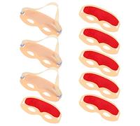 Healeved Diademas De Práctica Para Tatuajes Material De Silicona Suave Simulación Realista Ajustable Para Competición.