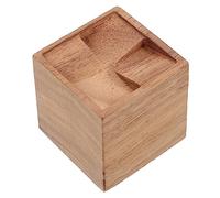 Healeved Difusor De Aceites Esenciales De Madera Nogal Negro Cuadrado, Kit Pequeño Ecológico Silencioso para Aromaterapia Hogar Oficina Dormitorio, Difusión Natural para Yoga Meditación Sueño