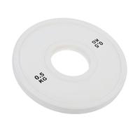 Healeved Discos de Pesas de 05 Kg Revestimiento de Goma y Núcleo de Acero Disco para Barra Orificio Grande Accesorios para Máquina de Pesas Ideales para Entrenamiento Funcional y