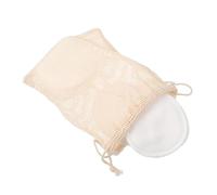 Healeved Discos Limpiadores Faciales Femeninos Reusables De Bambú Natural Con Caja y Bolsa De Algodón