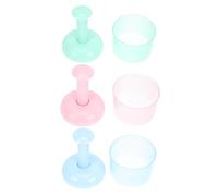 Healeved Dispositivo De Limpieza Facial Burbujeador De Leche. 3 Unidades Colores Rosa Azul Verde. Muy Duradero.