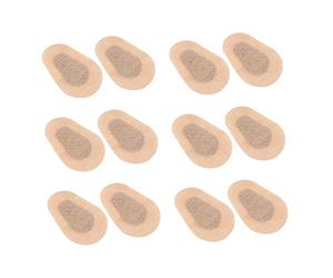 Healeved Elásticos Transpirables para Ojos 6 Pares 7,5x5 Cm Almohadillas Autoadhesivas Prácticas para Cuidado Ocular Adultos y Niños Protección Postoperatoria Estilo Aleatorio