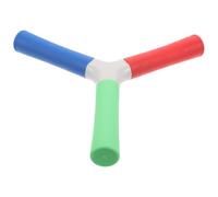 Healeved Entrenador de Reacción de PVC Tricolor para Coordinación Mano-Ojo Palo Ligero y Portátil para Entrenamiento de Velocidad Herramienta Deportiva para Agilidad y Reflejos Casa y