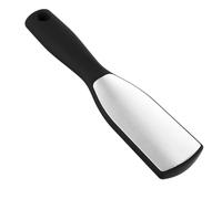 Healeved Escofina de Acero Inoxidable para Pies Doble Cara, Raspador para Eliminar Capa Muerta y Callos, Adecuado para Uso en Pedicura Profesional