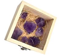 Healeved Especímenes Minerales Naturales de Amatista Púrpura de 100g para Colección y Fabricación de Joyas Textura Delicada y Brillo Hermoso para Investigación Geológica