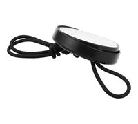 Healeved Espejo Convexo Retrovisor para Buceo con Banda Elástica Ajustable Accesorio Lateral Negro para Equipo de Buceo Visión Trasera Mejorada para Exploración Subacuática Segura