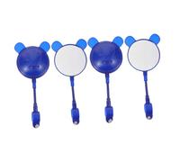 Healeved Espejos Retrovisores para Bicicleta Infantil 4 Piezas Material PC Duradero Color Azul Compatibles Bicicletas de Equilibrio y Patinetes Accesorios Incluidos para Montaje Fácil