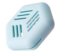 Healeved Estuche De Silicona Para Borlas De Maquillaje y Esponjas Caja Portátil De Almacenamiento Para Viajes Color Azul