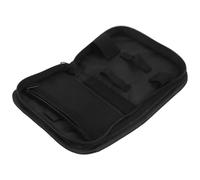 Healeved Estuche Glucometr Bolsa PortáTil para GlucóMetr, Estuche Organizador De Suministros para DiabéTicos, Bolsa De Almacenamiento Impermeable Y Antigolpes para Monitor, Negro