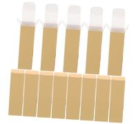 Healeved Estuche para Pintalabios 50 Unidades Caja Vacía de Papel Dorado Tamaño Pequeño Almacenamiento Portátil Adecuado para Brillo Labial y Perfume Uso Diario Cosméticos Mujer