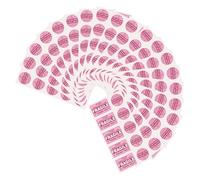 Healeved Etiquetas Adhesivas de Advertencia Frágil para Envío 50 Hojas Autoadhesivas Tamaño Estándar Color Amarillo Visible para Embalaje y Mudanzas Etiquetas de Precaución