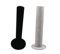 Healeved Expositor de Joyas Vertical para Pulseras y Diademas Soporte de Almacenamiento de Cuerda de 2 Piezas Diseño de Pelusa para Organizar Joyas