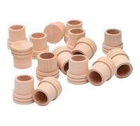 Healeved Extintor de Moxibustión de Madera para Rollos de Moxa de 1,8 Cm, Set de 20 Piezas, Compacto y Duradero, Accesorio Profesional para Moxibustión en Terapia Alternativa y Cuidado