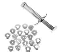 Healeved Extrusora de Arcilla de 21 Piezas para Escultura Cerámica Molde Exprimidor de Barro Multiusos Herramienta Portátil para Manualidades y Modelado Artístico