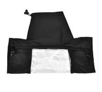 Healeved Funda para Cámara y Flash de Poliéster Negro Mangas Ajustables, Protector Lluvia Adecuado para Fotografía en Temporada de Lluvias y Zona Costera