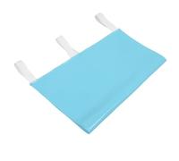 Healeved Fundas Protectoras Antideslizantes para Pies de Sillón Dental, Almohadilla Reutilizable con Banda Elástica, Color Azul Claro, para Clínica y Cuidado Bucal Profesional