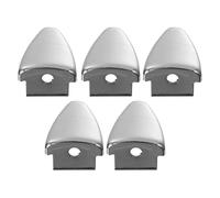Healeved Gancho de Garra de Hierro para Batería, Conector de Orejeta de Caja, 5 Piezas Plateadas para Accesorios de Percusión, Compatible Bombo y Caja, Duradero y Resistente