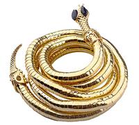 Healeved Gargantilla De Serpiente Punk Collar Flexible y Envolvente Accesorio Egipcio Para Mujer