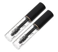 Healeved Gel Para Cejas Transparente 2 Unidades 10g Líquido Fijador Resistente Al Agua Para Mujer Uso Diario Aplicador De Cepillo Para Maquillaje Natural y Duradero